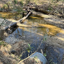 Creek-Crossing-Sewer-Bridge-Installation-CAMP-Glenlake 1